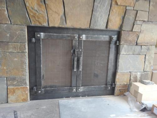 fireplace doors